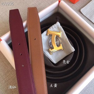 에르메스 양면 벨트 너비 32MM H0123-1