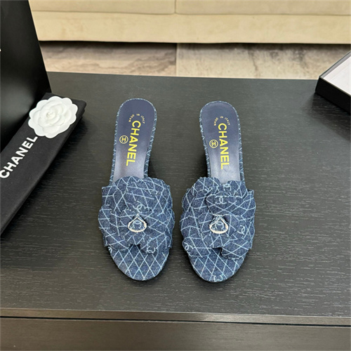 샤넬 여성용 슬리퍼 (굽높이7CM) C63786-2 2025/신상