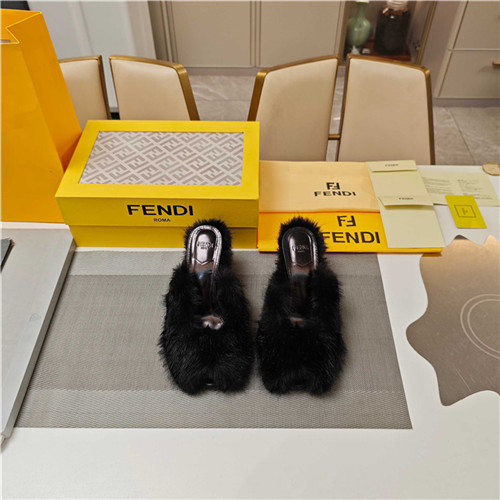 펜디 여성용 슬리퍼 (굽높이8.5CM) F34762-1 2025/신상