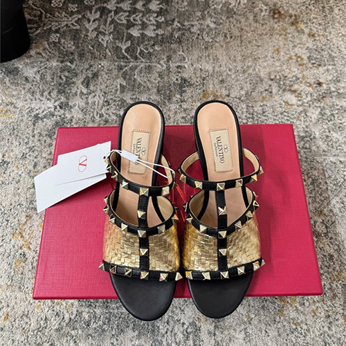 발렌티노 여성용 슬리퍼 (굽높이6CM) V61646 2025/신상