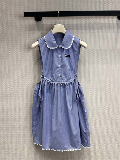 미우미우 민소매 원피스 M62606 2026/신상